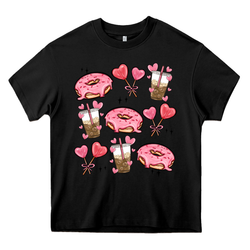 Valentines Day Doodles Heavy Core Tee by MaliasSmallBusiness | Teevron