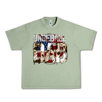 Oil Green Baseball American Dad Urban Heavy Tee - Bettercallsaul