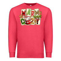 Cardinal warm and cozy hot cocoa Premium Sweatshirt - FaDigitalArtStudio