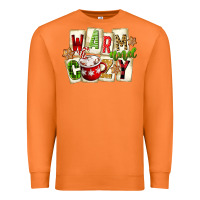 Carrot warm and cozy hot cocoa Premium Sweatshirt - FaDigitalArtStudio