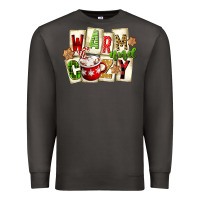 Smoke warm and cozy hot cocoa Premium Sweatshirt - FaDigitalArtStudio