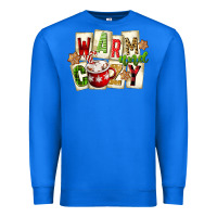 True Royal warm and cozy hot cocoa Premium Sweatshirt - FaDigitalArtStudio