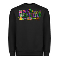 Black interpreter mardi gras Heavyweight Sweatshirt - CowGirlArtShop