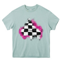 Arona race flag glitter patch Heavy Core Tee - AdoDesignShop