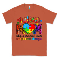 Copper autism mom like a normal mom except much stronger Classic Tee - Artiststas