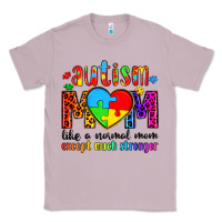 Lilac autism mom like a normal mom except much stronger Classic Tee - Artiststas