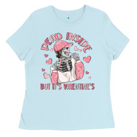 Baby Blue dead inside but it's valentine's Ladies Tee - MaliasSmallBusiness