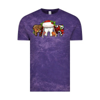 Cloud Purple Christmas teeth dentist Vintage Tee - Jasminsmagicworld