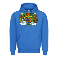 Let's Get Lucked Up St. Patrick's Day Zipper Hoodie | Teevron