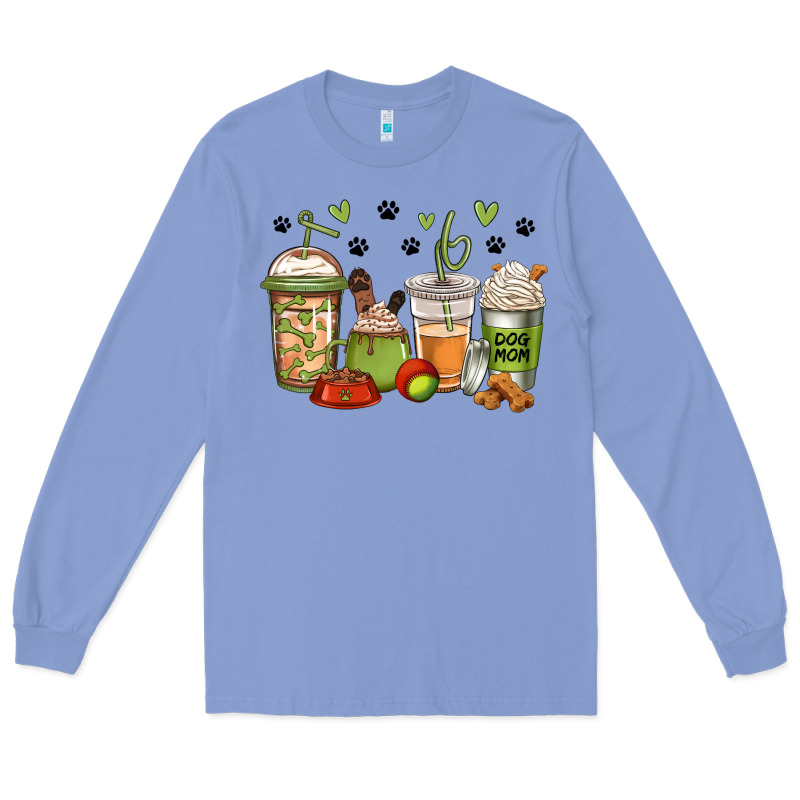 Dog Mom Coffee Long Sleeve Tee by Jasminsmagicworld | Teevron