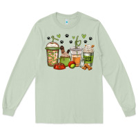 Matcha dog mom coffee Long Sleeve Tee - Jasminsmagicworld