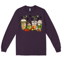 Plum dog mom coffee Long Sleeve Tee - Jasminsmagicworld