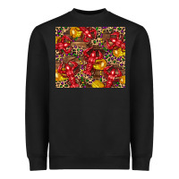 Black mardi gras crawfish Heavyweight Sweatshirt - CowGirlArtShop