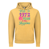 Vintage Mustard made in 1972, 50 years of being awesome Vintage Hoodie - Jasminsmagicworld