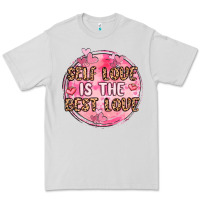 Dove Grey self love is the best love Premium Tee - MaliasSmallBusiness