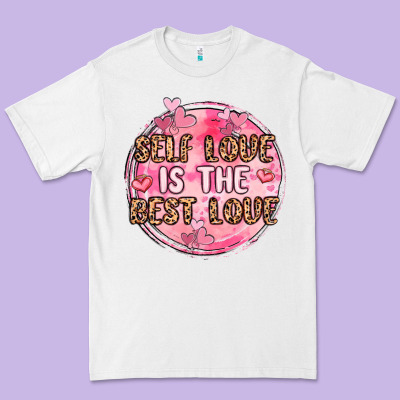 Self Love Is The Best Love Premium Tee Designed By Maliassmallbusiness