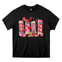 Black valentines day teacher life Heavy Core Tee - MaliasSmallBusiness