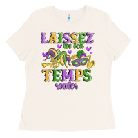 Bone laissez les bon temps rouler Ladies Tee - MaliasSmallBusiness