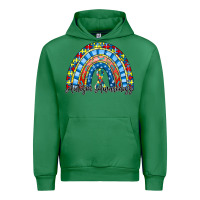 Emerald autism awareness rainbow Urban Hoodie - RacoonDesign
