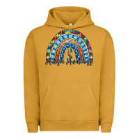 Pigment Peanut Butter autism awareness rainbow Urban Hoodie - RacoonDesign