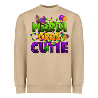 Mushroom mardi gras cutie Heavyweight Sweatshirt - CowGirlArtShop