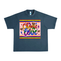 Midnight Navy choose love tumbler Urban Heavy Tee - JahusDesignShop