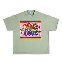 Oil Green choose love tumbler Urban Heavy Tee - JahusDesignShop