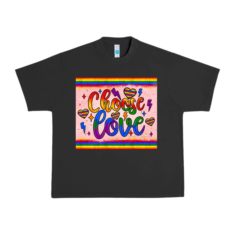 Choose Love Tumbler Urban Heavy Tee by JahusDesignShop | Teevron