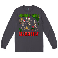 Smoke Jingle bell rockin' Long Sleeve Tee - NancyCooperArtShop