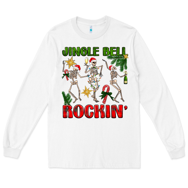 Jingle Bell Rockin' Long Sleeve Tee by NancyCooperArtShop | Teevron