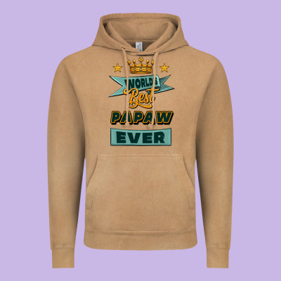 World's Best Papaw Ever Vintage Hoodie Designed By Jasminsmagicworld