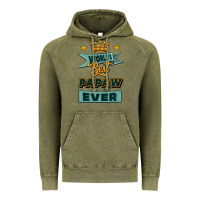 Vintage Olive world's best papaw ever Vintage Hoodie - Jasminsmagicworld
