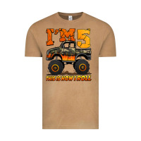Vintage Camel i'm five this is how i roll monster truck birthday Vintage Tee - Jasminsmagicworld