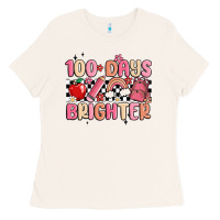 Bone 100 days brighter Ladies Tee - MaliasSmallBusiness