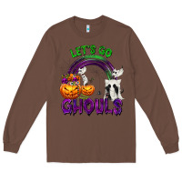 Chestnut Let's Go Ghouls Long Sleeve Tee - texasbilliewilder