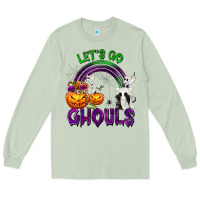 Matcha Let's Go Ghouls Long Sleeve Tee - texasbilliewilder