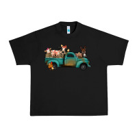 Black Farm Animals Truck Urban Heavy Tee - Bettercallsaul