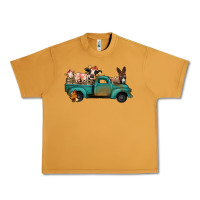 Peanut Butter Farm Animals Truck Urban Heavy Tee - Bettercallsaul