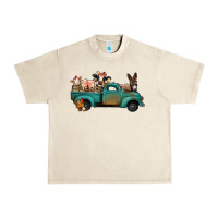 Sandshell Farm Animals Truck Urban Heavy Tee - Bettercallsaul