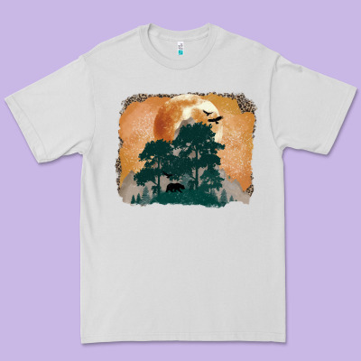 Wilderness Leopard Premium Tee Designed By Maliassmallbusiness