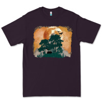 Plum wilderness leopard Premium Tee - MaliasSmallBusiness