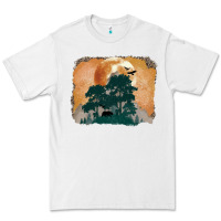 White wilderness leopard Premium Tee - MaliasSmallBusiness