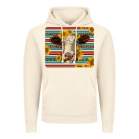 Vintage Artic serape leopard hereford cattle mousepad Vintage Hoodie - Jasminsmagicworld