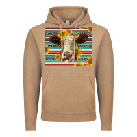 Vintage Coffee serape leopard hereford cattle mousepad Vintage Hoodie - Jasminsmagicworld