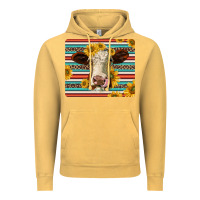 Vintage Mustard serape leopard hereford cattle mousepad Vintage Hoodie - Jasminsmagicworld