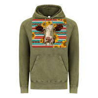 Vintage Olive serape leopard hereford cattle mousepad Vintage Hoodie - Jasminsmagicworld