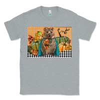 Heather Grey Fall Quokka Classic Tee - LillyAllenDesigns