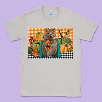 Fall Quokka Classic Tee Designed By Lillyallendesigns