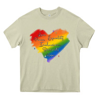 Mossy kindness equality peace love inclusion diversity h Heavy Core Tee - MaliasSmallBusiness