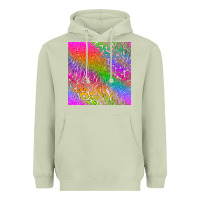 Matcha neon glitter leopard seamless pattern Heavyweight Hoodie - BundleAndBundleShop